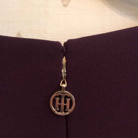Tommy Hilfiger burgundy dress - Picture 4 of 5